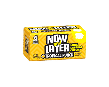 Now & Later® Tropical Punch 6 pc