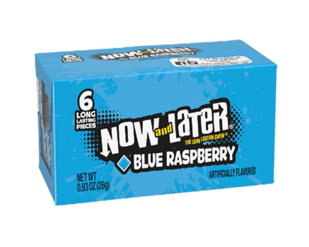 Now & Later® Blue Raspberry 6 pc