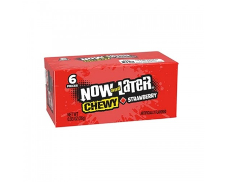 Now & Later® Strawberry 6 pc