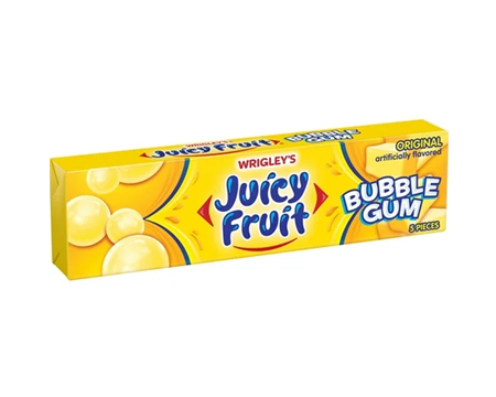 Juicy Fruit® Bubble Gum 5 pc
