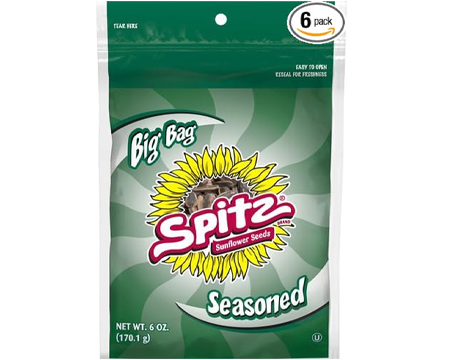 Spitz® Seasoned Sunflower Seeds 6 oz