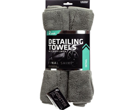 Viking® Detailing Towels Gray 2 Pack