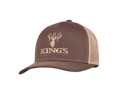 Kings Embroidered Logo Hat - Chocolate