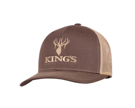 Kings Embroidered Logo Hat - Chocolate