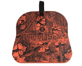ThermaSeat® 13x14x3/4 Velcro Beltstrap Seat - Wdleaf Orange