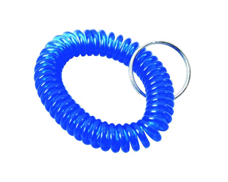 Coiled Wrist Keyring - Assorted