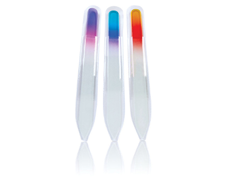 Glass Nail File with Carrying Pouch