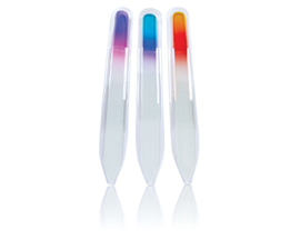 Glass Nail File with Carrying Pouch