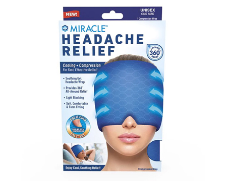 Miracle Headache Relief Wrap - Blue