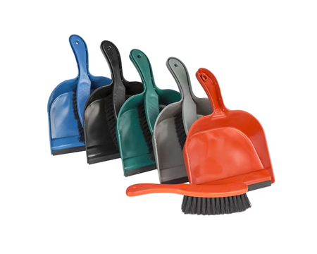 Dust Pan 8.5" with Brush