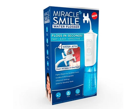 Miracle Smile® Water Flosser - White