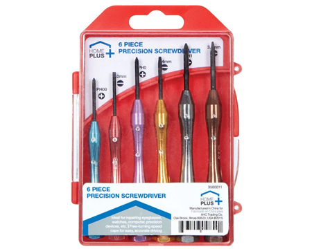 Precision Screwdriver Set 6 pc