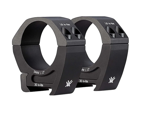 Vortex® Pro 34mm Riflescope Rings