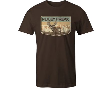 Muley Freak Icon Buck Tee - Brown