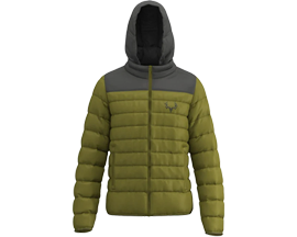 Muley Freak Smoke Puffy Coat - Olive/Charcoal