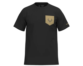 Muley Freak Bamboo Pocket Tee - Black/Tan