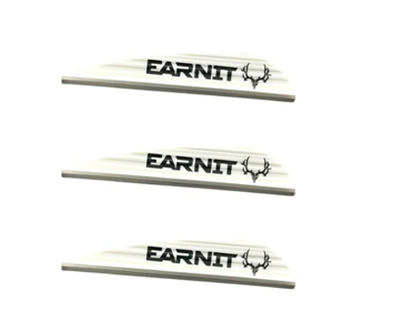 Muley Freak® Earn It - Hybrid 26 Arrow Fletchings - White - 40 Count