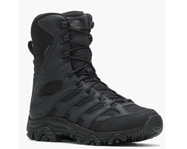 Merrell® Men's Moab Tactical Zip Wide Waterproof Boots - Black