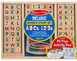 Melissa & Doug® Alphabet Activity Stamp Set