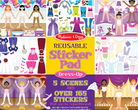 Melissa & Doug® Dress-Up Reusable Sticker Book