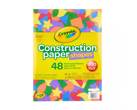 Crayola® Construction Paper Shapes