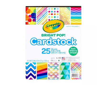 Crayola® Bright Pop Cardstock