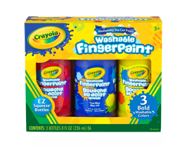 Crayola® Bold Washable Fingerpaints 