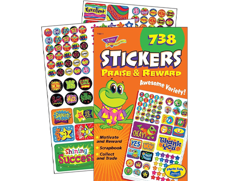 Praise And Reward Sticker Pad