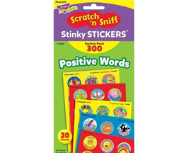 Positive Words Scratch 'n Sniff Stinky Stickers