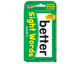 Sight Words C Flash Cards