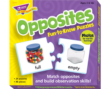 Opposites Puzzles