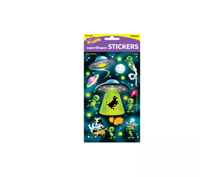 Alien Antics Stickers
