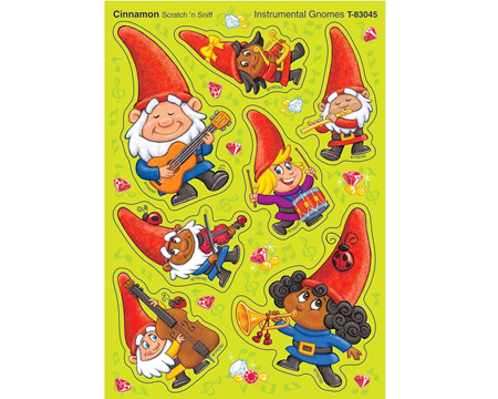 Instrumental Gnomes Stickers