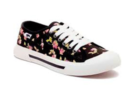 Rocket Dog® Women's Jumpin Floral Sneaker - Black