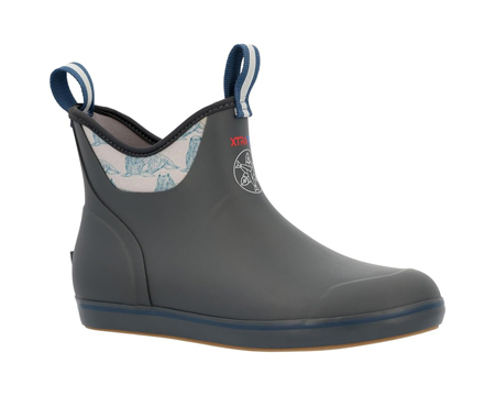 XtraTuf® Men's Ankle Deck Boot - Dark Shadow Walrus Print