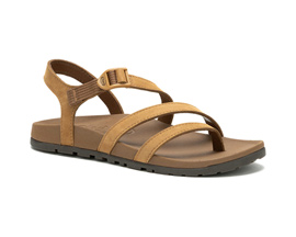 Chaco® Women's Lowdown Strappy Sandal - Bone Brown