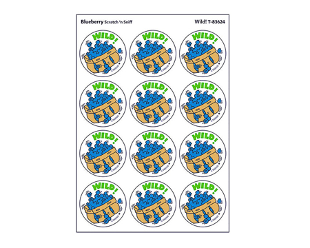 Wild Blueberry Stickers