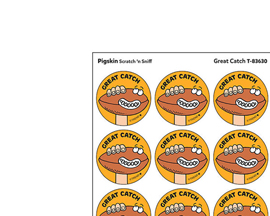Great Catch Stickers