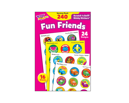 Fun Friends Variety Pack Stickers