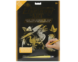 Engraving Art Kit - Gold Baby Dragon