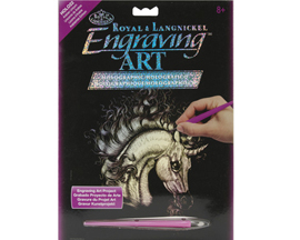 Engraving Art Kit - Holo Arabian Unicorn