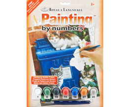 Paint By Number - Mailbox Kittens