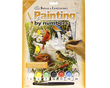 Paint By Number - Garden Birds