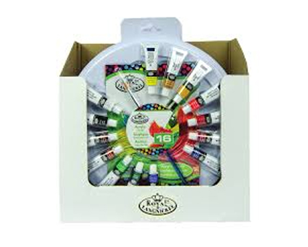 Acrylic Paint Color Wheel