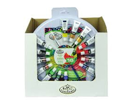 Acrylic Paint Color Wheel