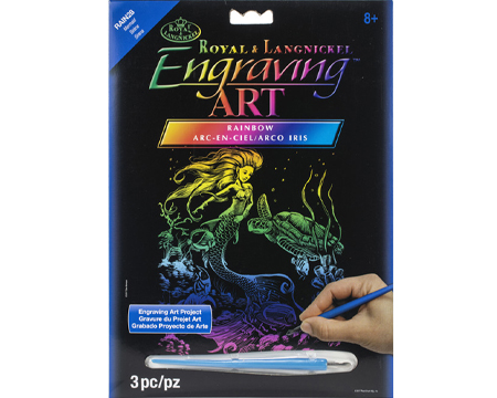 Engraving Kit - Rainbow Mermaid