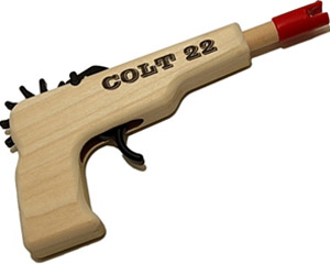 Colt 22  Rubber Band Pistol