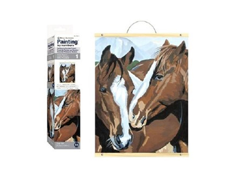 Painting By Numbers - Making Friends Canvas