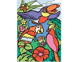 My First Paint By Number Kit - Birds
