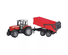 Massey Ferguson 7480 Dumping Trailer